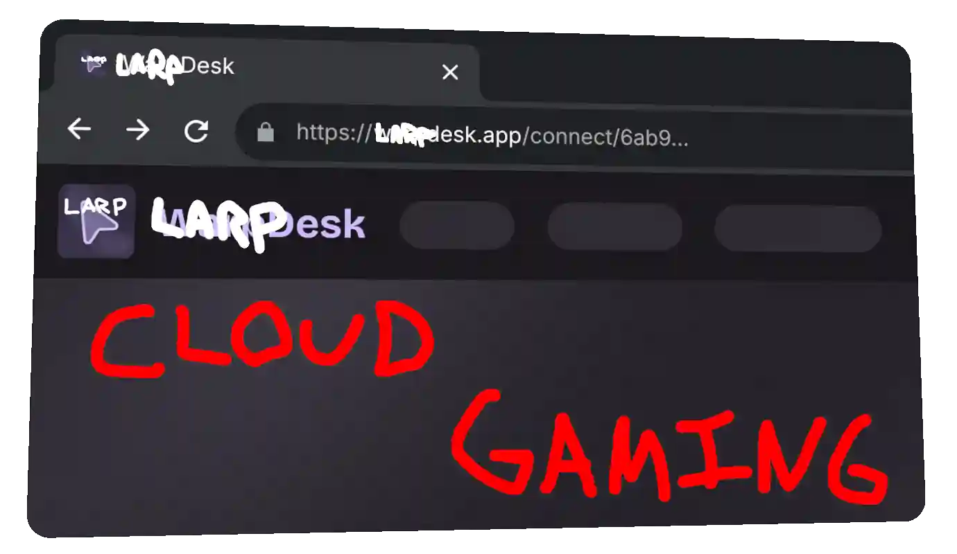 No client software
